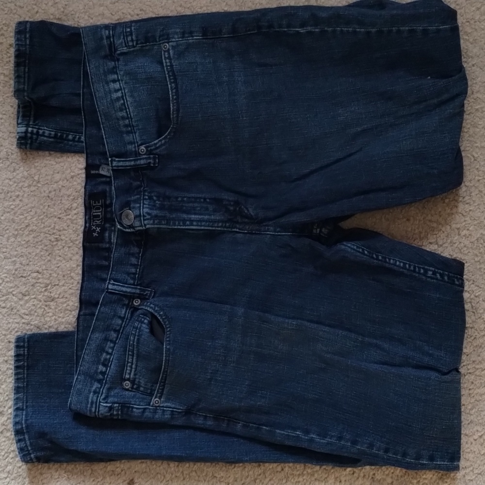 Men's rude skinny jeans hot topic 38 32